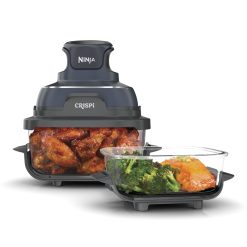 Shark-Ninja Crispi 4-in-1 Glass Air Fryer in Cyberspace