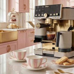 Alternative view of Shark-Ninja Luxe Café Pro Limited Edition Espresso Machine in Stone & Gold