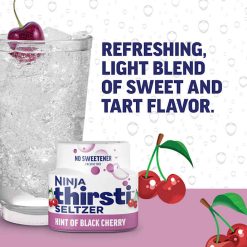 Alternative view of Shark-Ninja Black Cherry Seltzer