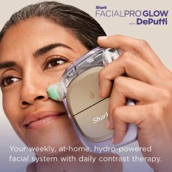 Alternative view of Shark-Ninja FacialPro Glow & Depuffi At-Home Hydrating Facial System in Black