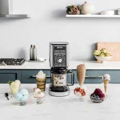 Alternative view of Shark-Ninja CREAMi Deluxe Ice Cream Maker Pint Bundle