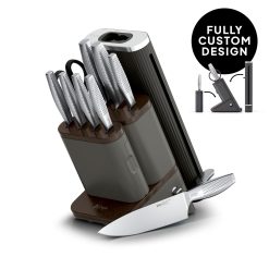 Shark-Ninja NeverDull Pro 11-Piece Premium Kitchen Knife Set & Steak Knives in Slate