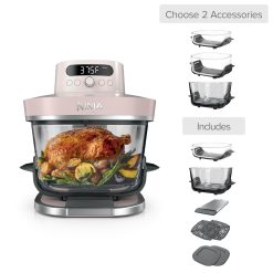 Shark-Ninja Build Your Own Shark-Ninja Crispi Pro Glass Air Fryer in Rose Quartz