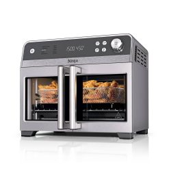 Alternative view of Shark-Ninja French Door Air Fryer and Countertop Oven