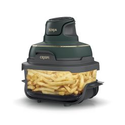 Alternative view of Shark-Ninja Crispi 5-in-1 Glass Air Fryer in Emerald