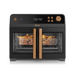 Alternative view of Shark-Ninja French Door Premier Air Fryer, Convection Oven, Toaster, Black