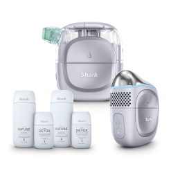 Shark-Ninja FacialPro Glow & Depuffi Facial System Bundle in Lilac