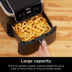 Alternative view of Shark-Ninja 5-QT Air Fryer Pro