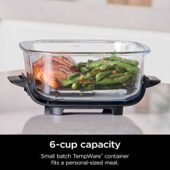 Alternative view of Shark-Ninja 6-Cup CleanCrisp Glass Container