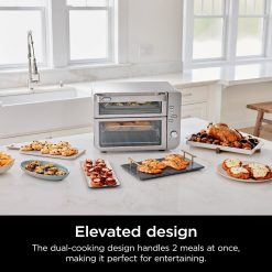 Alternative view of Shark-Ninja Double Stack XL Countertop Oven and Air Fryer