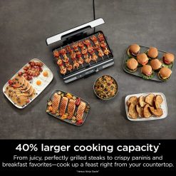Alternative view of Shark-Ninja Sizzle Pro XL Indoor Grill and Griddle