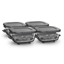 Alternative view of Shark-Ninja 6-Cup CleanCrisp Glass Container 4-PK Bundle