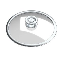 Alternative view of Shark-Ninja NeverStick Premium Nest System 8-Inch Glass Lid