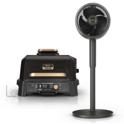Shark-Ninja Woodfire XL Grill and Shark-Ninja Fan Bundle