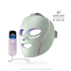 Shark-Ninja CryoGlow LED Face Mask in Strawberry Matcha