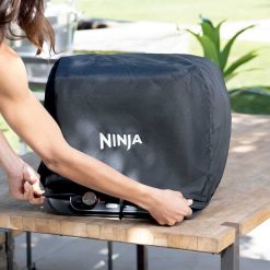 Alternative view of Shark-Ninja Woodfire Premium Outdoor Oven Cover